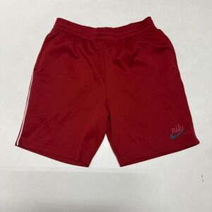 Nike SB Dri-FIT Shorts Red White Stripe Skateboarding‎ Mens L